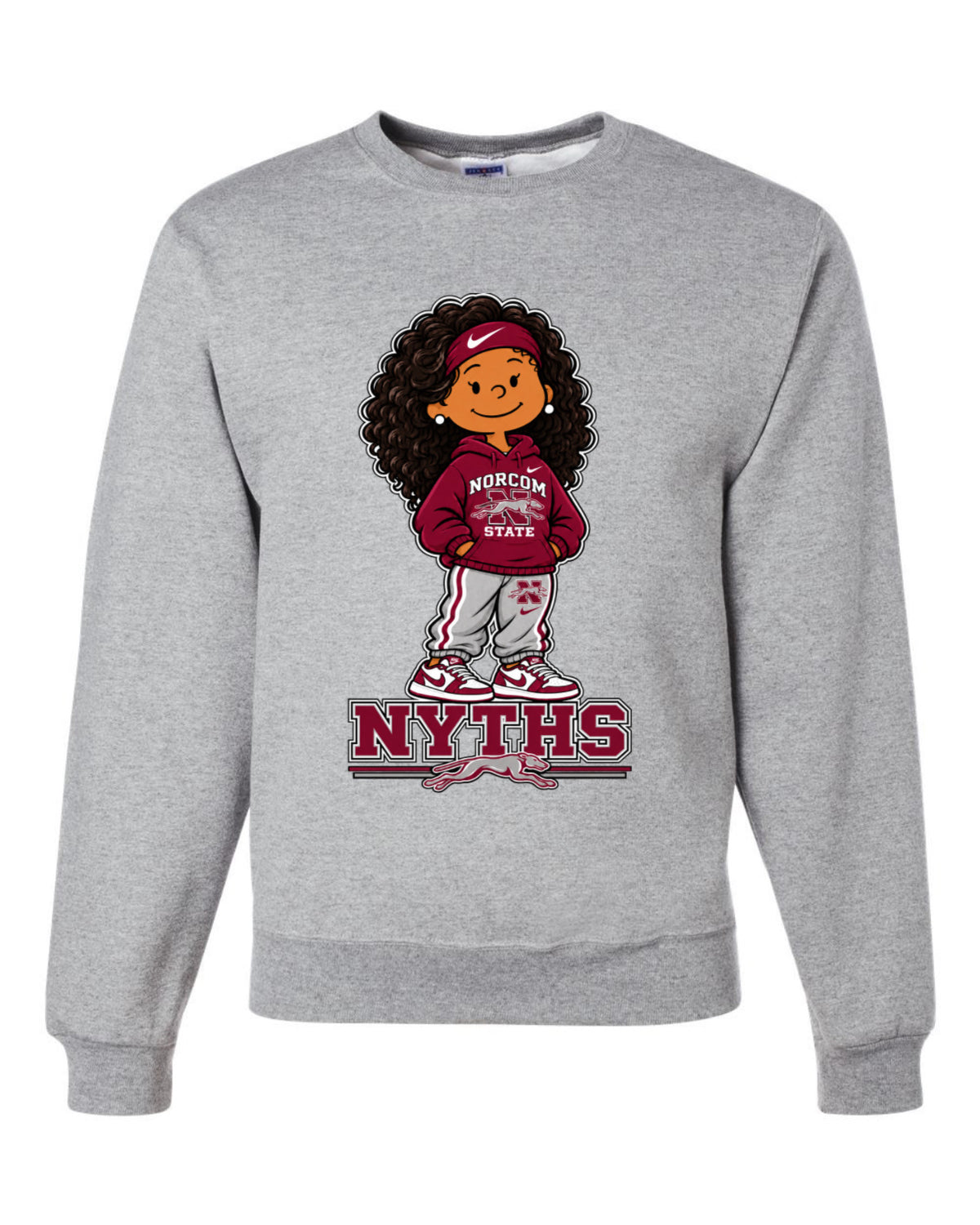 Norcom State NYTHS Cartoon Character