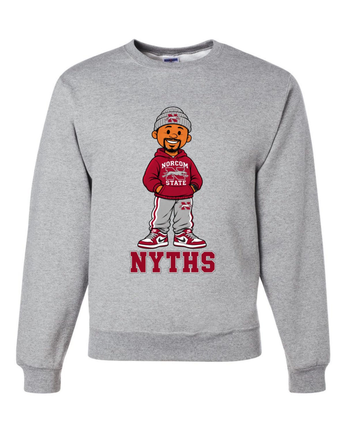 Norcom State NYTHS Cartoon Character