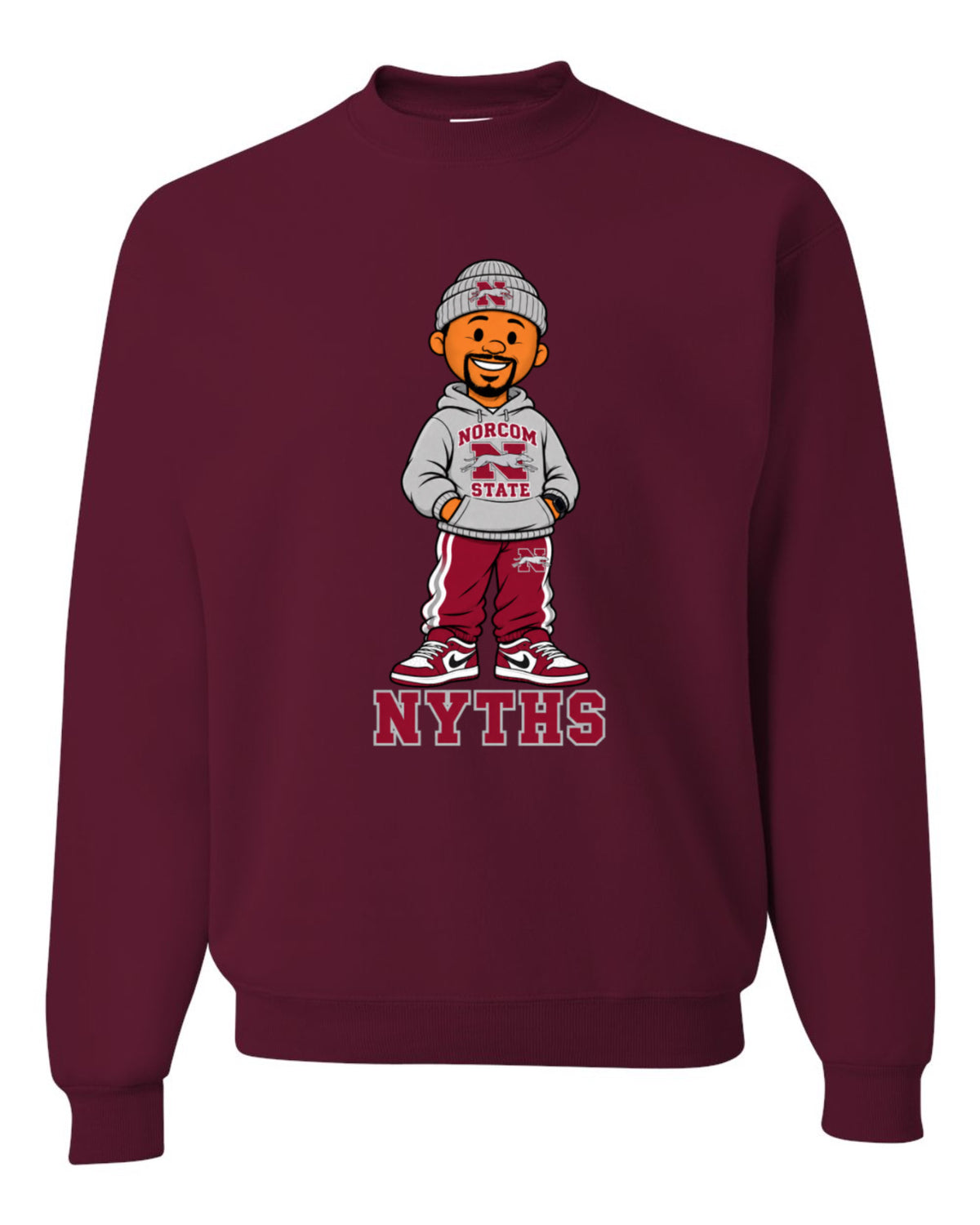 Norcom State NYTHS Cartoon Character