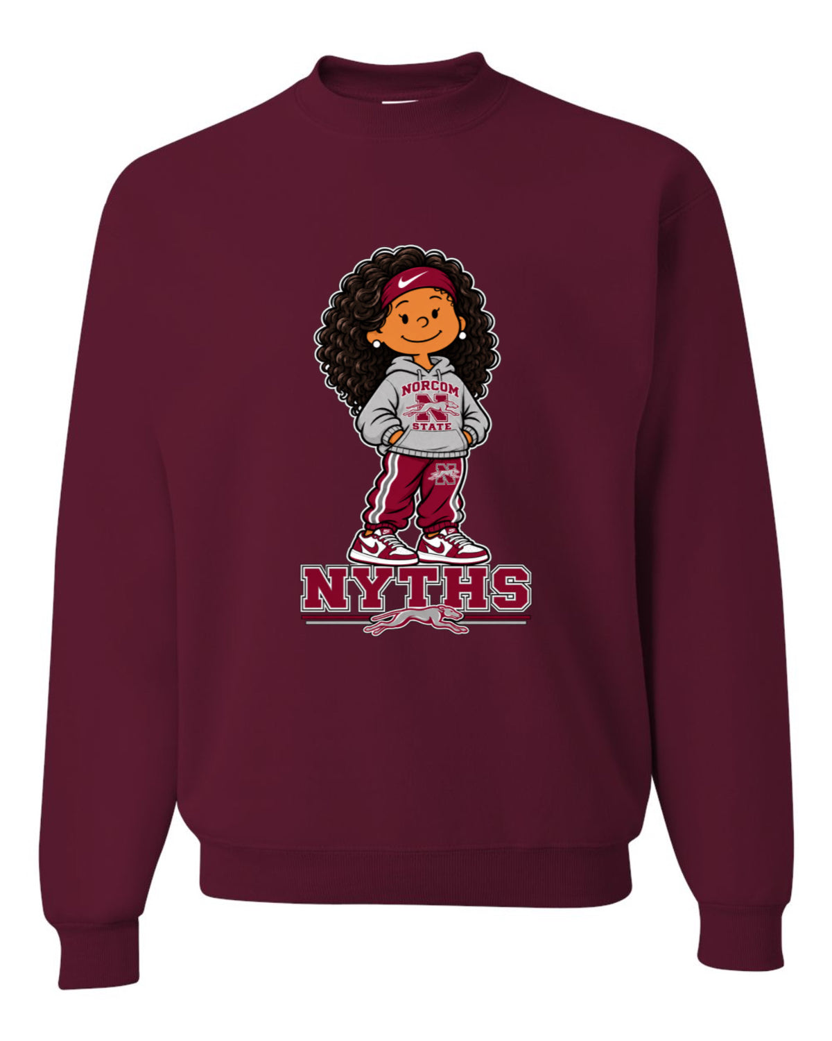 Norcom State NYTHS Cartoon Character
